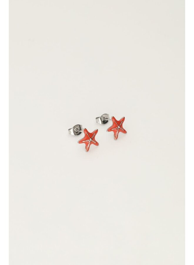 Studs Zeester Zilver