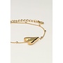 Armband met Hartje & Bolletjes Goud