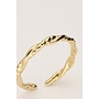 Vintage Ring met Grote Twist Goud