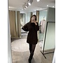 Flore Knit Dress Brown