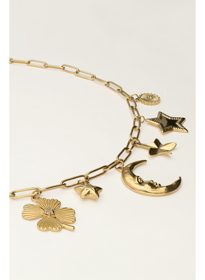 Starry Schakelketting met Bedels