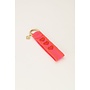 Roze Sleutelhanger met Hartjes
