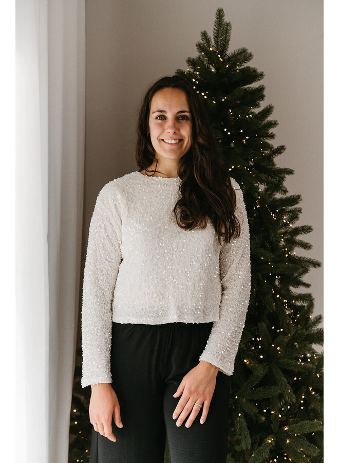 Florence Glitter Bow Blouse