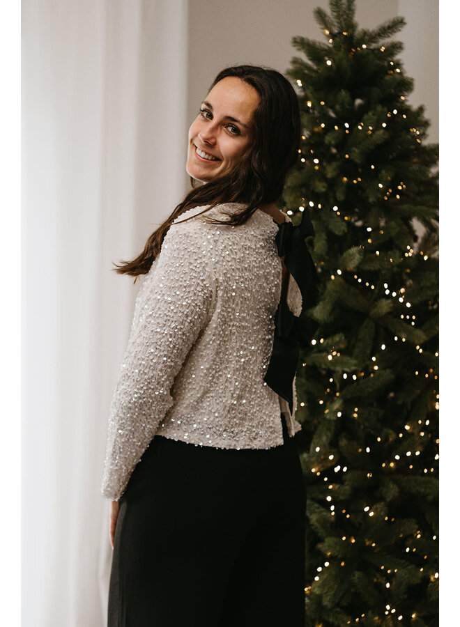 Florence Glitter Bow Blouse