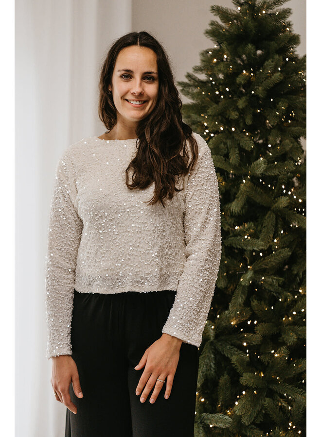 Florence Glitter Bow Blouse