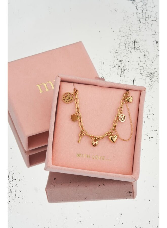 Love Life Ketting Goud