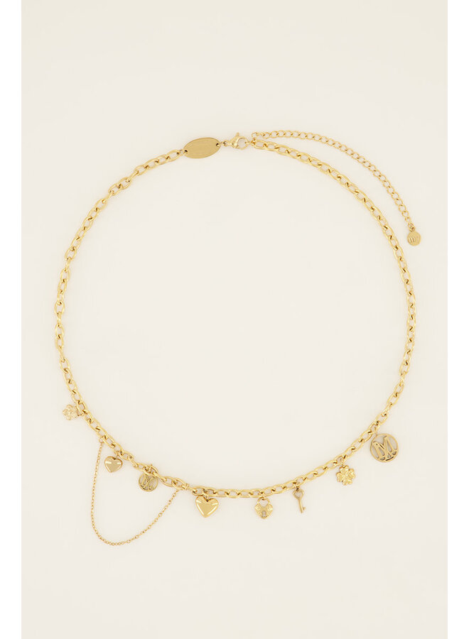 Love Life Ketting Goud