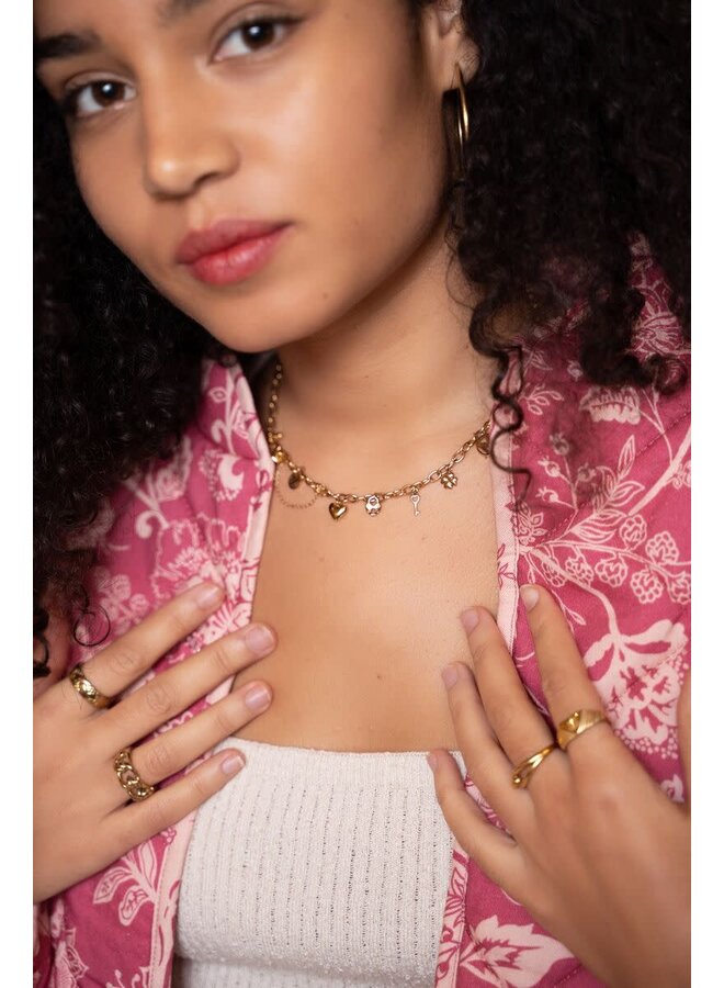 Love Life Ketting Goud