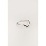 Ring met V-Shape Zilver