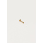 Iconic Oor Piercing met Knopje Goud