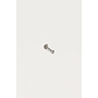 Iconic Oor Piercing met Knopje Zilver