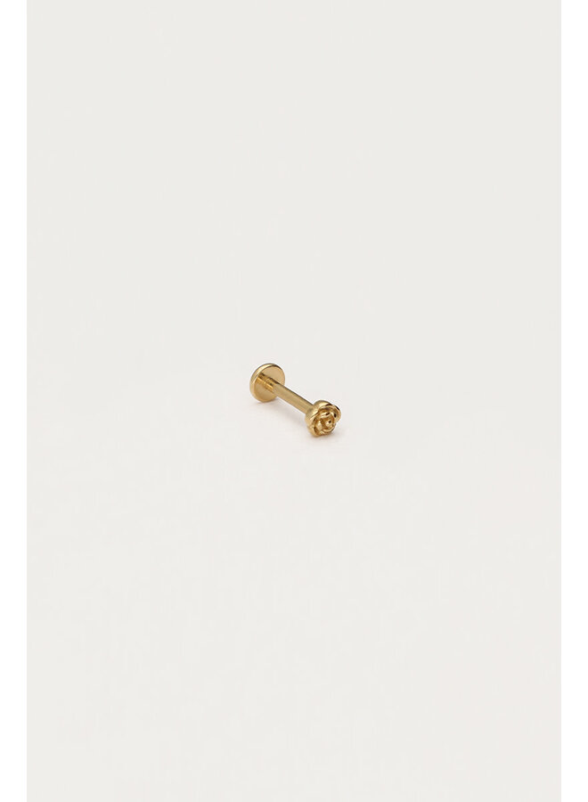 Iconic Oor Piercing met Roos Goud
