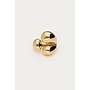 Bold Statement Ring met Driedubbele Wikkel & Bolling Goud