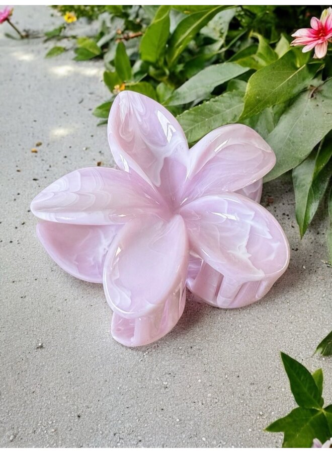 Bloem Haarclip Roze