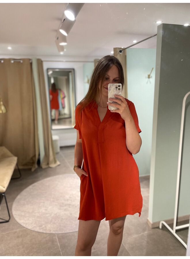 Estée Dress Orange