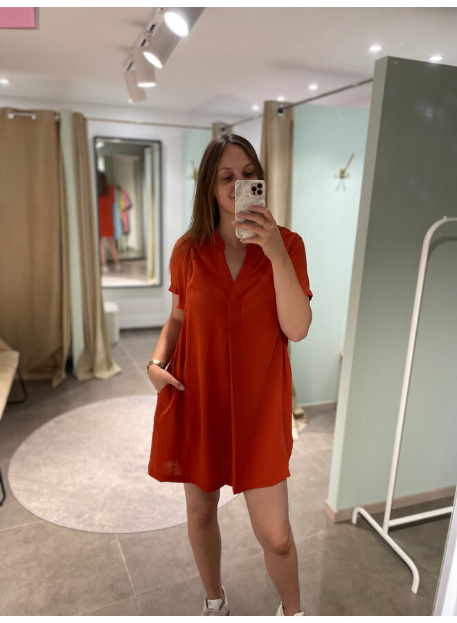 Estée Dress Orange