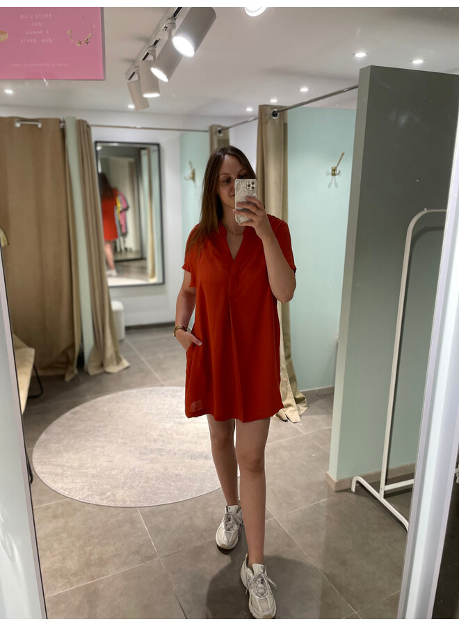 Estée Dress Orange