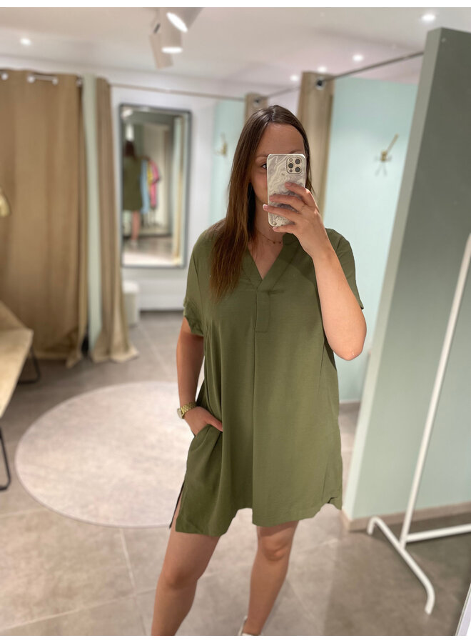Estée Dress Green