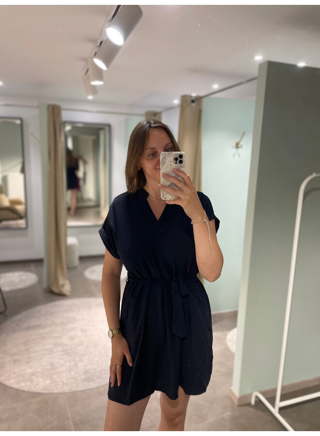 Billy Dress Dark Blue
