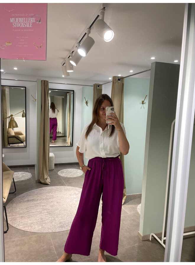 Aimée Trousers Purple