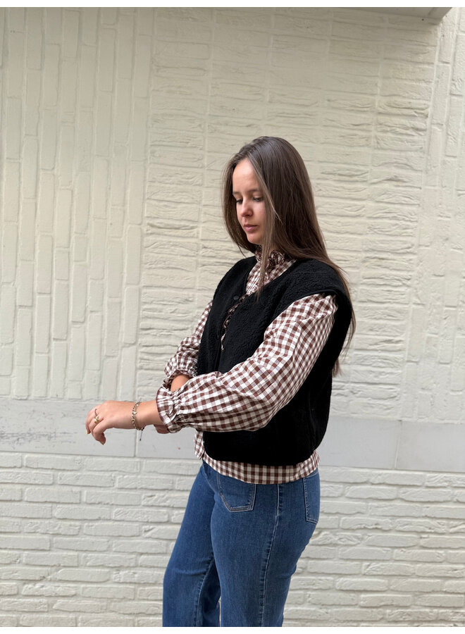 Stella Checkered Blouse