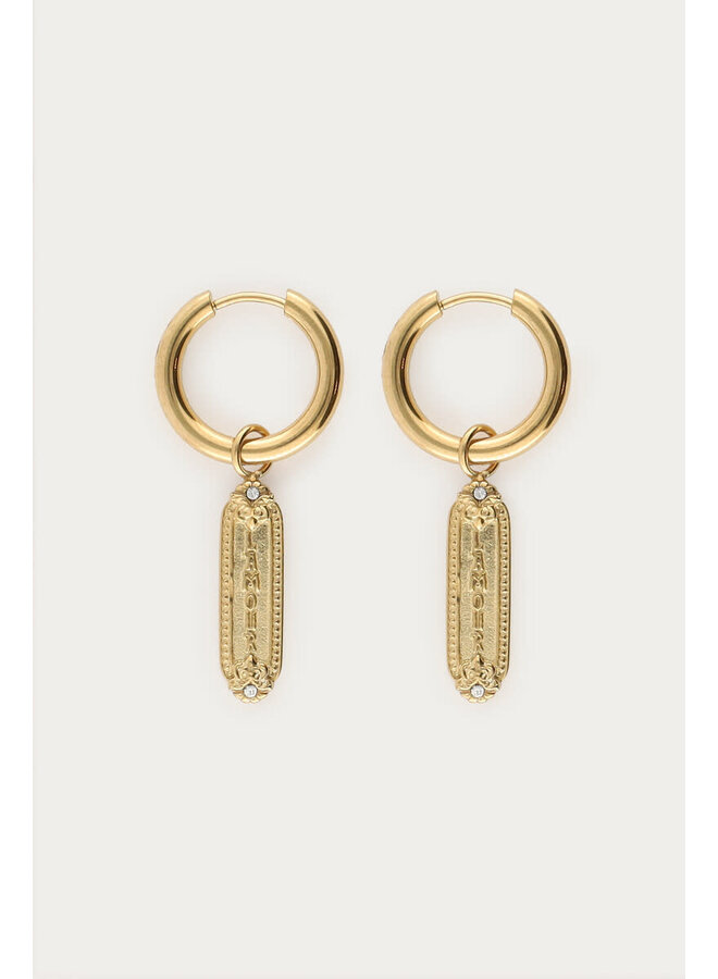 Mystic Oorringen L'Amour Goud