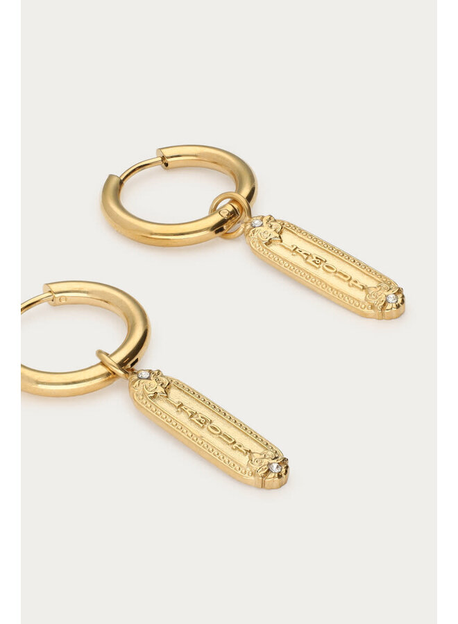 Mystic Oorringen L'Amour Goud