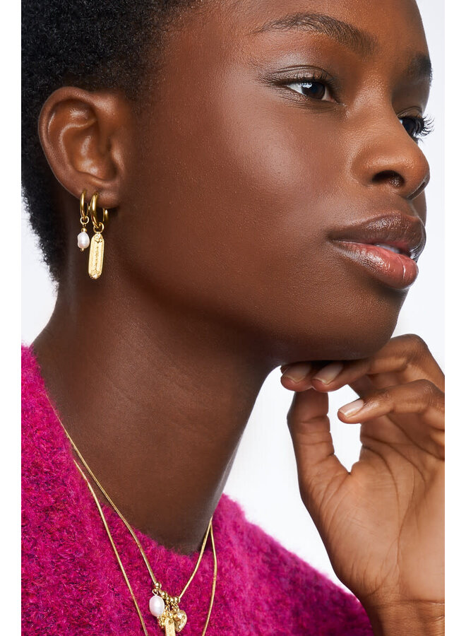 Mystic Oorringen L'Amour Goud