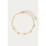 Mystic Armband Tulpen Hart Goud