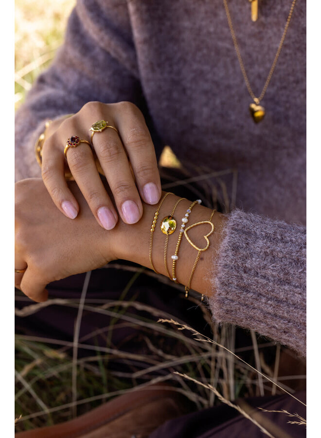 Mystic Armband Ovaal Goud