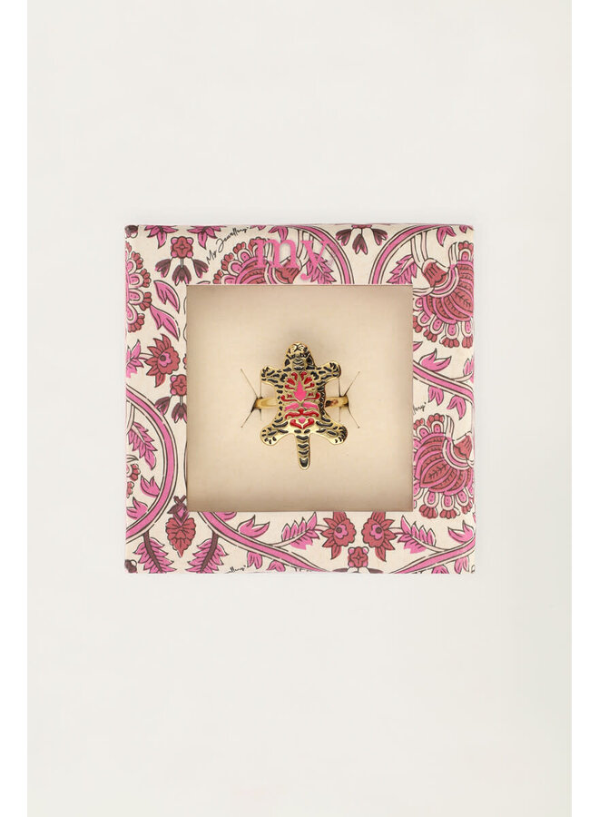 Mystic Ring met Luipaard Goud