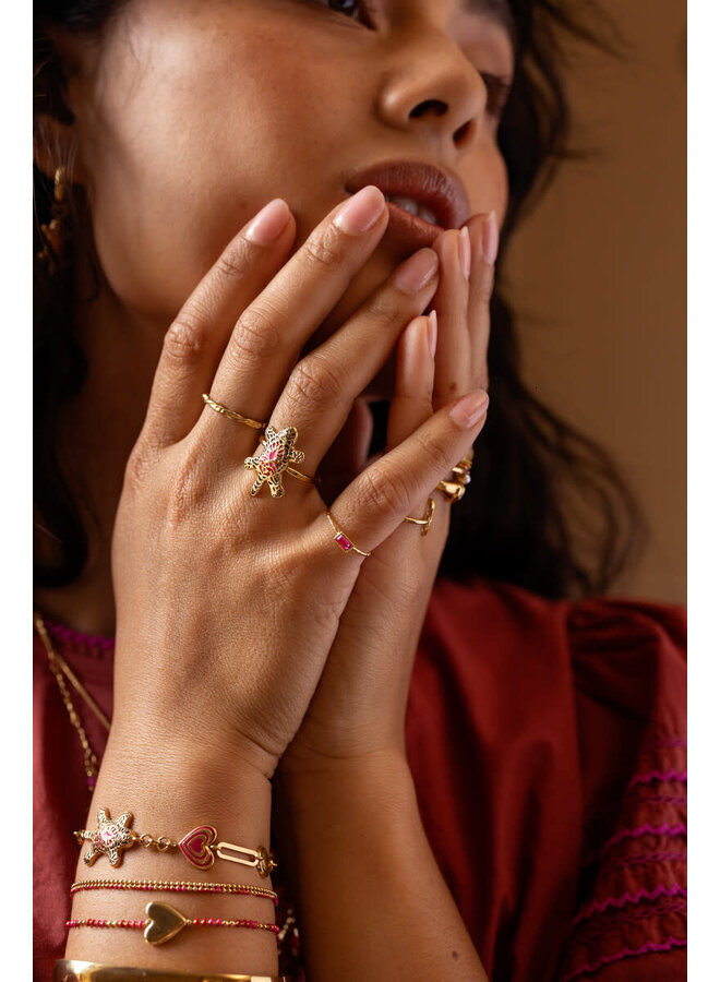 Mystic Ring met Luipaard Goud