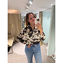Amelia Cow Printed Blouse