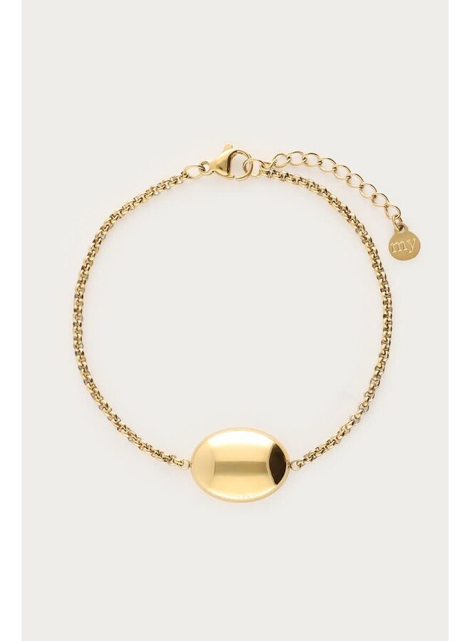 Bold Armband Rond Goud
