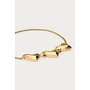 Bold Armband met Drie Hartjes Goud