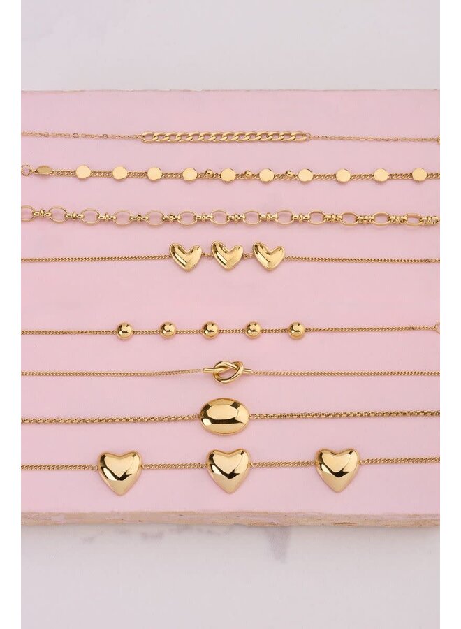 Bold Armband Pretzel Goud