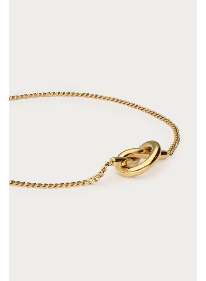 Bold Armband Pretzel Goud