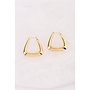 Bold Oorbellen Triangel Goud