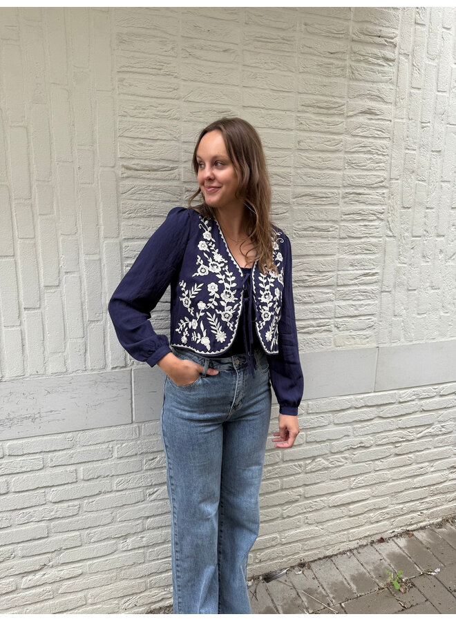 Samantha Embroidered Blouse