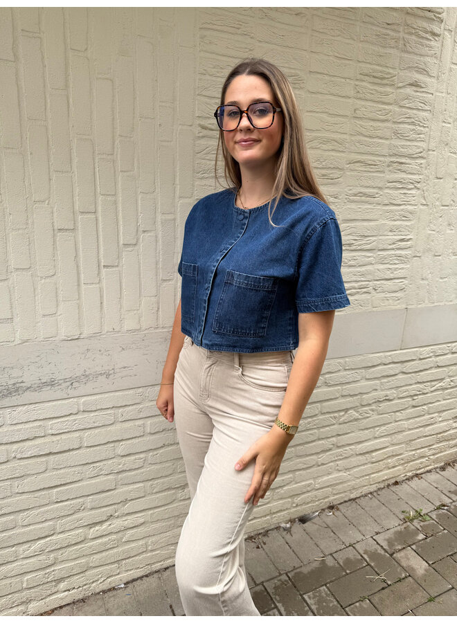 Lora Denim Blouse