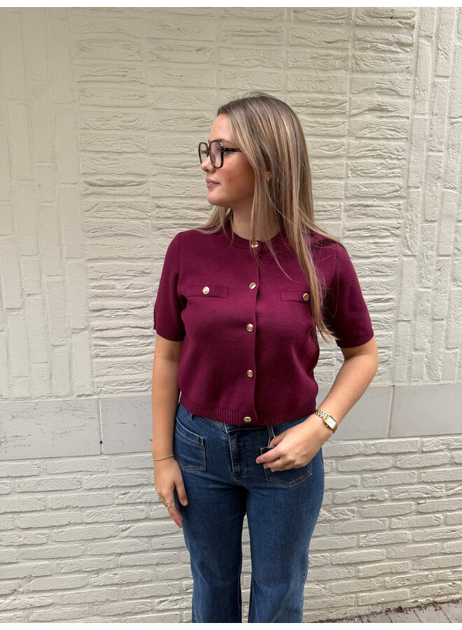 Moranne Knit Burgundy