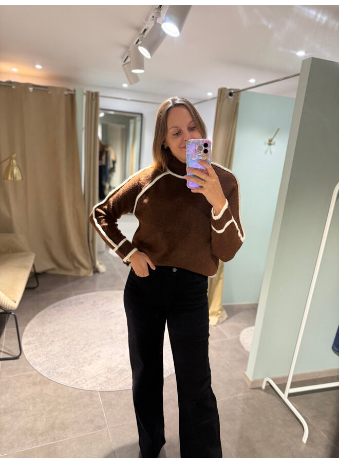 Fanny Knit Dark Brown