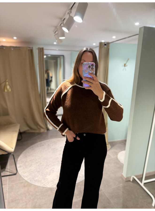 Fanny Knit Dark Brown