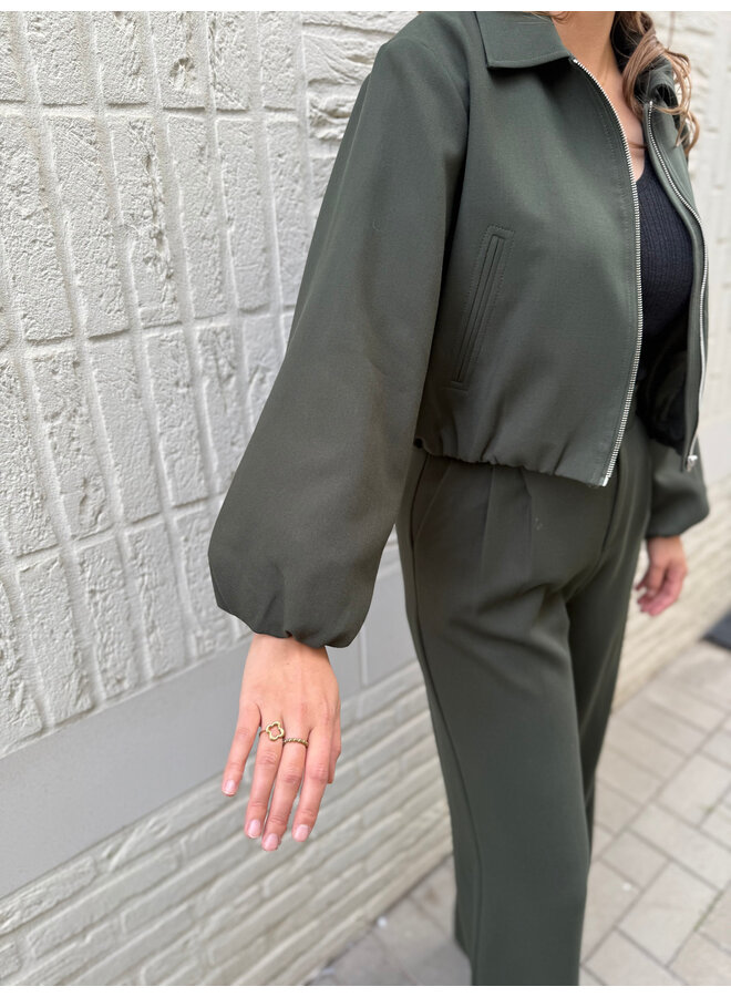 Aurora Trousers Green