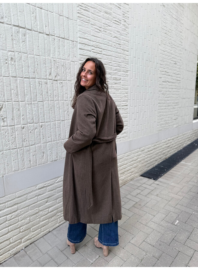 Gemma Winter Coat Brown