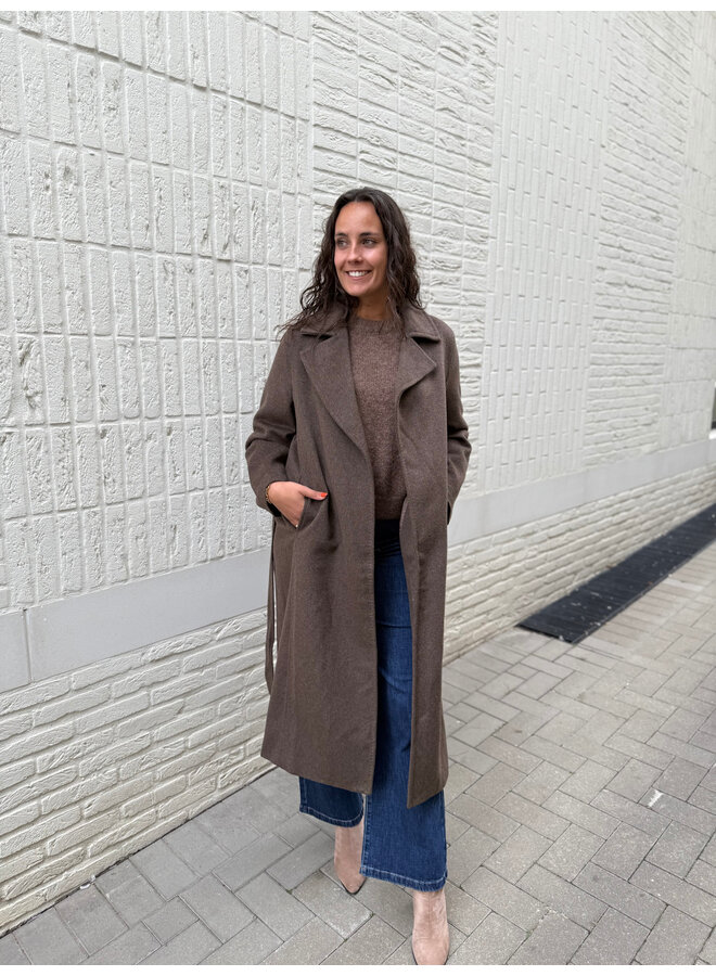 Gemma Winter Coat Brown