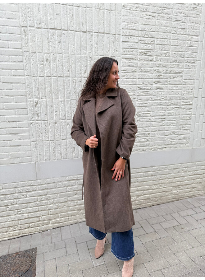 Gemma Winter Coat Brown