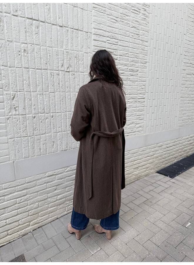 Gemma Winter Coat Brown