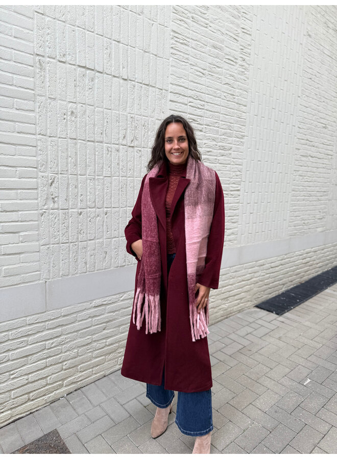 Gemma Winter Coat Burgundy