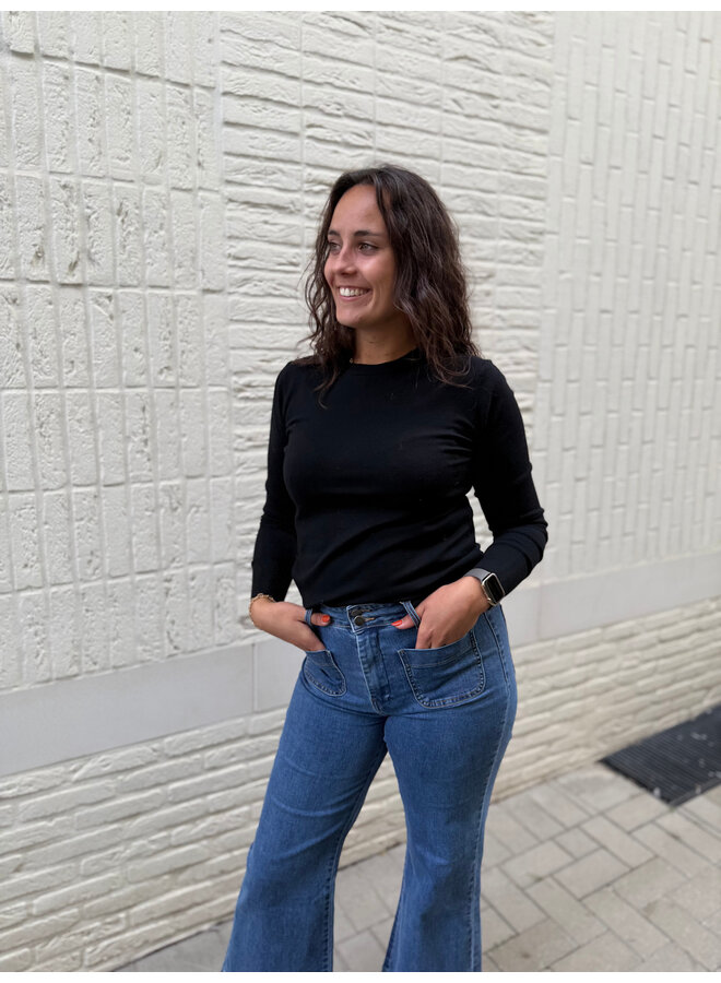 Céleste Long Sleeve T-Shirt Basic Black